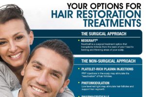 Your Options for Hair Restoration Treatments [Infographic]