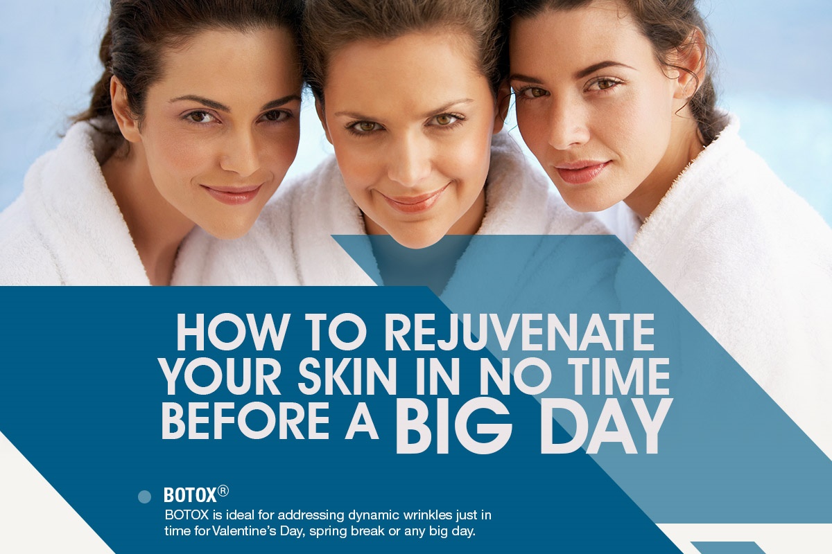 How To Rejuvenate Your Skin In No Time Before A Big Day [Infographic]