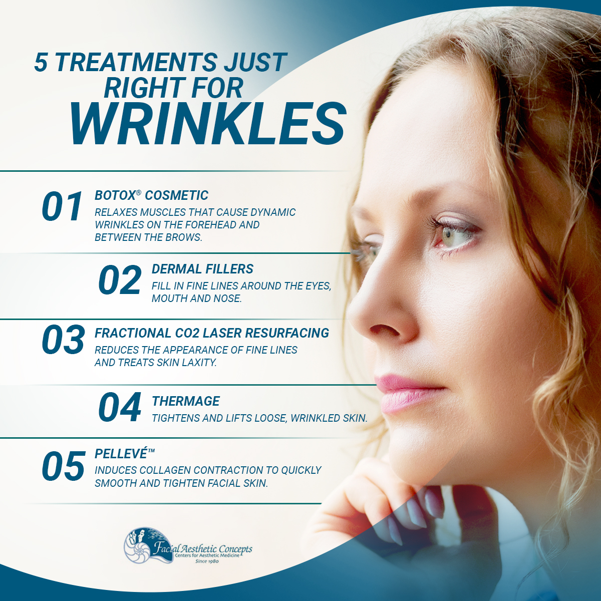5 Treatments Just Right for Wrinkles [Infographic] img 1