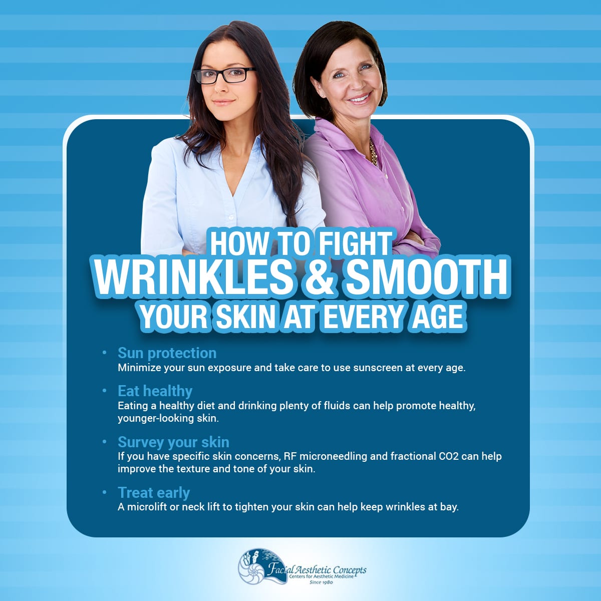 How To Fight Wrinkles & Smooth Your Skin At Every Age [Infographic] img 1