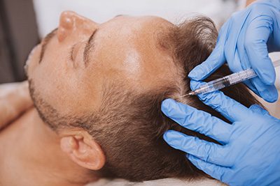 Hair restoration with PRP therapy San Clemente 